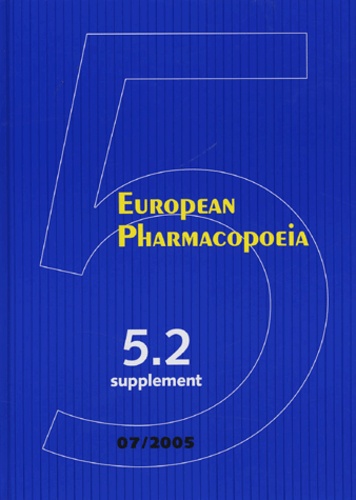  Conseil de l'Europe - European Pharmacopoeia - Supplement 5.2.