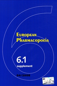  Conseil de l'Europe - European Pharmacopoeia - Supplement 6.1.