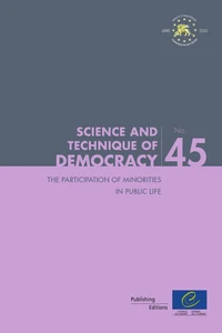 The participation of minorities in public life