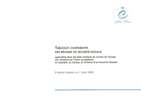 Tableaux comparatifs des régimes de sécurité sociale applicables dans les Etats membres du Conseil de l'Europe non membres de l'Union européenne, en Australie, au Canada, en Arménie et en Nouvelle-Zélande