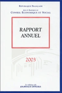 Rapport annuel 2003