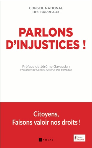 Parlons d'injustices ! - Occasion