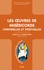 Les oeuvres de la Miséricorde. Corporelles et spirituelles