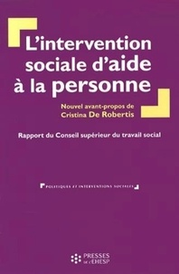  Conseil sup. du travail social - L'intervention sociale d'aide à la personne.