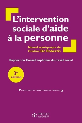 L'intervention sociale d'aide à la personne 3e édition