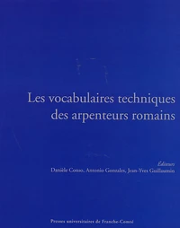 Les vocabulaires techniques des arpenteurs romains