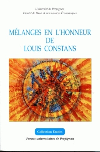  CONSTANS LOUIS - Mélanges en l'honneur de Louis Constans.