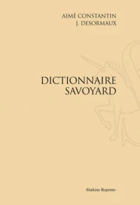 Dictionnaire savoyard