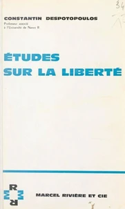 Études sur la liberté