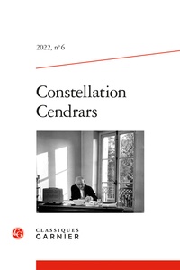 Claude Leroy - Constellation Cendrars - 2022, n° 6 2022.