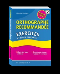 Orthographe recommandée