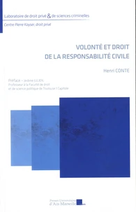 Volonté et droit de la responsabilité civile