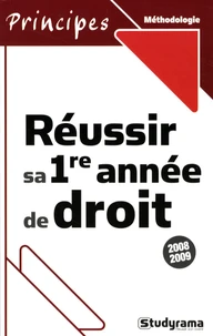 Réussir sa première année de droit