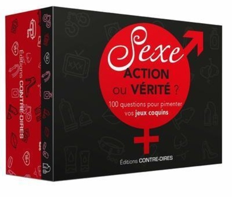 Sexe : action ou vérité ?. 100 questions pour pimenter vos jeux coquins