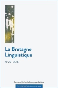  Anonyme - La Bretagne linguistique N° 20 : .