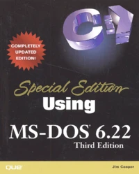 Special Edition Using Ms-Dos 6.22. 3rd Edition