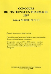  Coopérative Université Club - Concours de l'internat en pharmacie 2007 - Zones nord et sud.