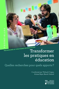 Transformer les pratiques en éducation