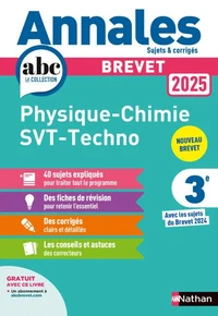 Physique-Chimie - Sciences de la vie et de la Terre - Technologie 3e