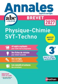Physique-Chimie - SVT - Techno 3e