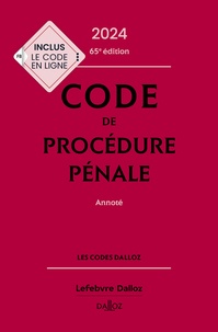 Coralie Ambroise-Castérot et Pascal Beauvais - Code de procédure pénale annoté.