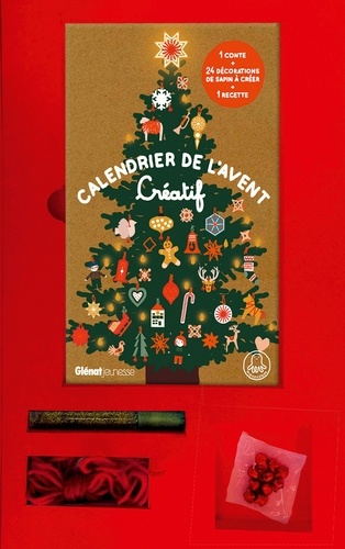 Calendrier de l'Avent créatif - 24 décorations... de Coralie Caron-Telders  - Grand Format - Livre - Decitre