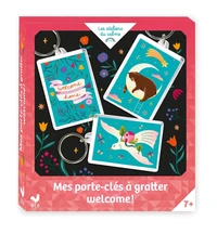 Mes porte-clés à gratter welcome !