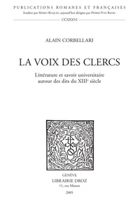 La voix des clercs