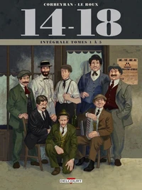 Tome 1, Le petit soldat (août 1914) ; Tome 2, Les chemins de l'enfer (septembre 1914) ; Tome 3, Le champ d'honneur (janvier 1915) ; Tome 4, La tranchée perdue (avril 1915) ; Tome 5, Le colosse d'ébène (février 1916)