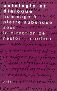Ontologie et dialogue.