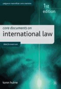 Core Documents on International Law.