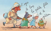 L'Ogre, Le Loup, La Petite Fille Et Le Gateau