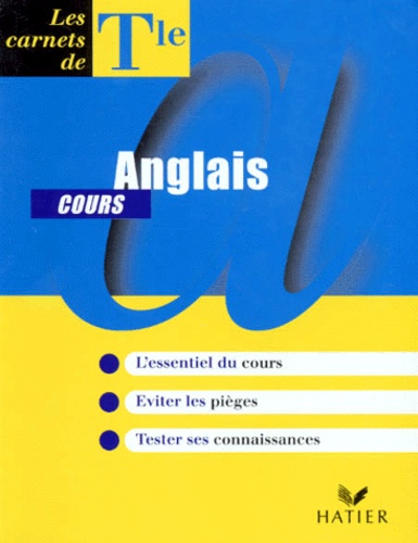 Corinne Cohen-Coudar et Nicole Nemni-Nataf - Les Carnets De Terminale Anglais. Cours.