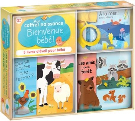 Mon coffret naissance - 3 livres d'éveil pour de Corinne Delporte -  Album - Livre - Decitre