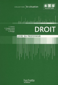 Corinne Gimeno - Droit BTS 1re année - Livre du professeur.