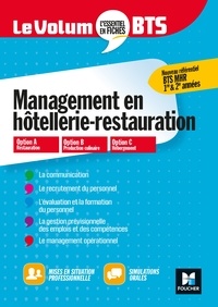 Corinne Hacquemand et Denis Courtiade - Le Volum' BTS - MHR - Management de l'hôtellerie-restauration - Révision et entraînement.