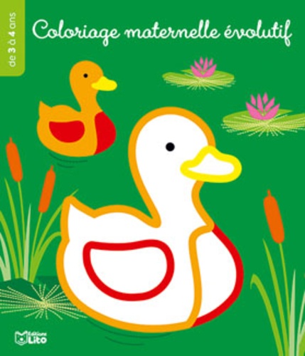 Corinne Lemerle - Coloriage maternelle évolutif (canard).