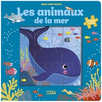 Corinne Lemerle - Les animaux de la mer - 5 puzzles, 9 pièces.