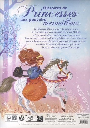 Histoires de Princesses aux pouvoirs merveilleux
