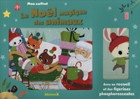 Corinne Machon et Mireille Saver - Mon coffret Le Noël magique des animaux - Avec un recueil et des figurines phosphorescentes.