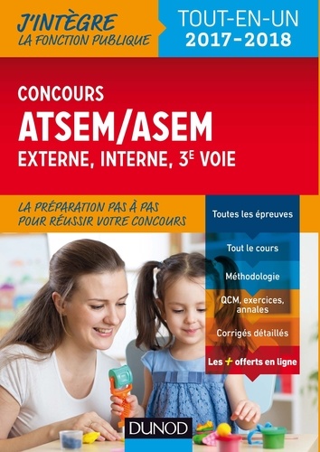 Corinne Pelletier - Concours ATSEM/ASEM - 2017-2018 - interne et 3e voie, Ville de Paris.