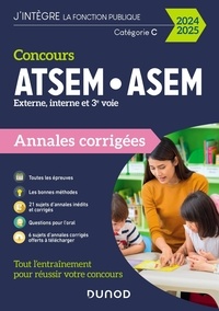 Corinne Pelletier - Concours ATSEM/ASEM externe, interne et 3e voie - Annales corrigées.