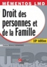 Corinne Renault-Brahinsky - Droit des Personnes et de la Famille 2011-2012.