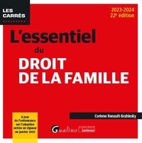 Corinne Renault-Brahinsky - L'essentiel du droit de la famille.