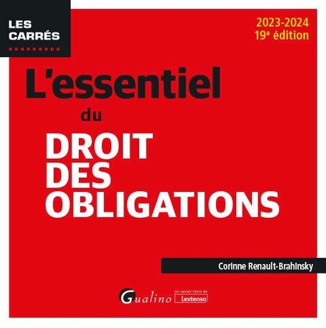 L'essentiel du droit des obligations  Edition 2023-2024