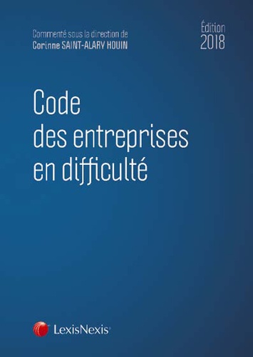 Corinne Saint-Alary-Houin - Code des entreprises en difficulté.