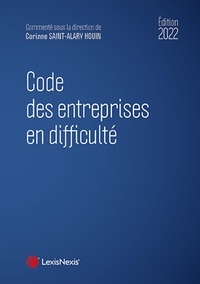 Corinne Saint-Alary Houin - Code des entreprises en difficulté.