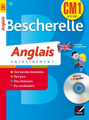 Corinne Touati et Martial Defrasne - Bescherelle Anglais CM1. 1 CD audio