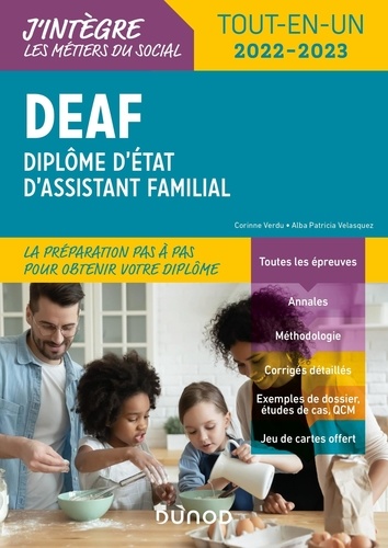 DEAF Diplôme d'Etat d'Assistant Familial. Tout-en-un  Edition 2022-2023