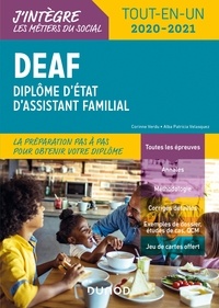 Livres pdf en allemand téléchargement gratuit DEAF - Tout-en-un 2020-2021  - Diplôme d'État d'assistant familial par Corinne Verdu, Patricia Velasquez in French 9782100812813 PDB